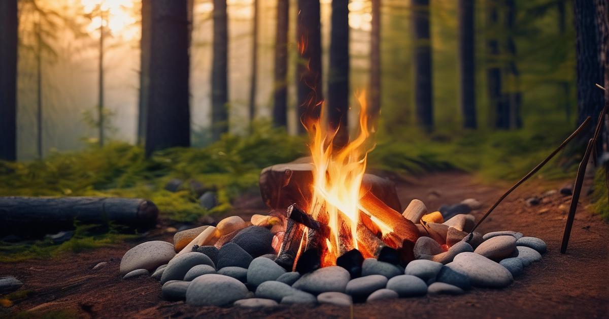 Ognisko w lesie: Jak legalnie rozpalić i biwakować bez mandatu?