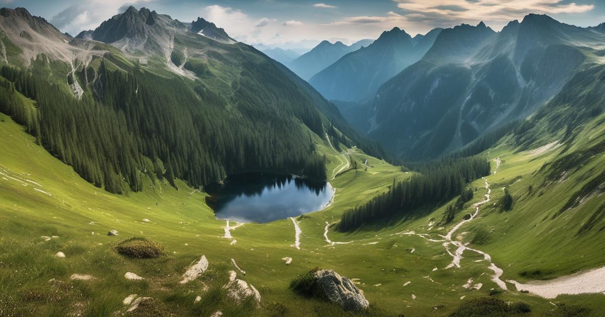 Dolina Suchej Wody Gąsienicowej: Szlak przez Tatry, Staw i Przełęcz między Kopami