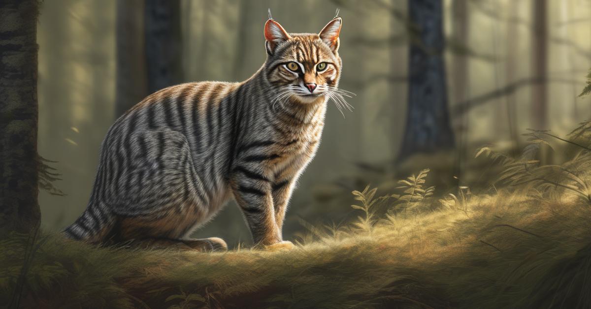 Jak wygląda żbik, dziki krewniak kota domowego (Felis silvestris)? Czym się żywi?