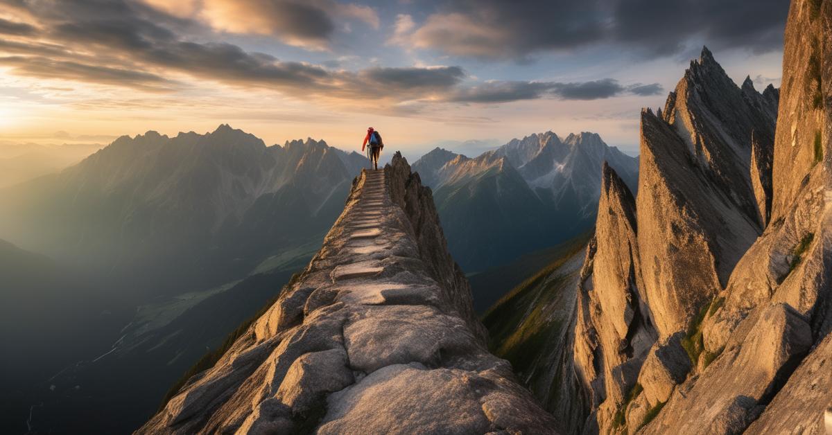 Drabinka Orla Perć w Tatrach: Słynna drabina na Koziej Przełęczy!
