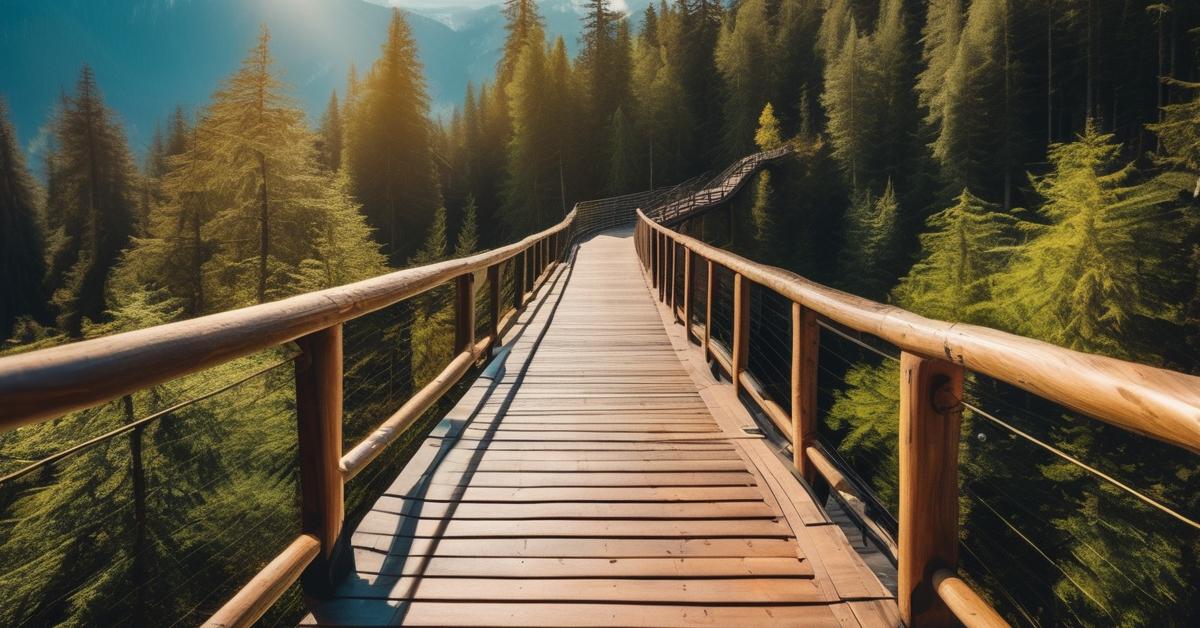 Spacer w koronach drzew Bukowina Tatrzańska: Ścieżka w Koronach!