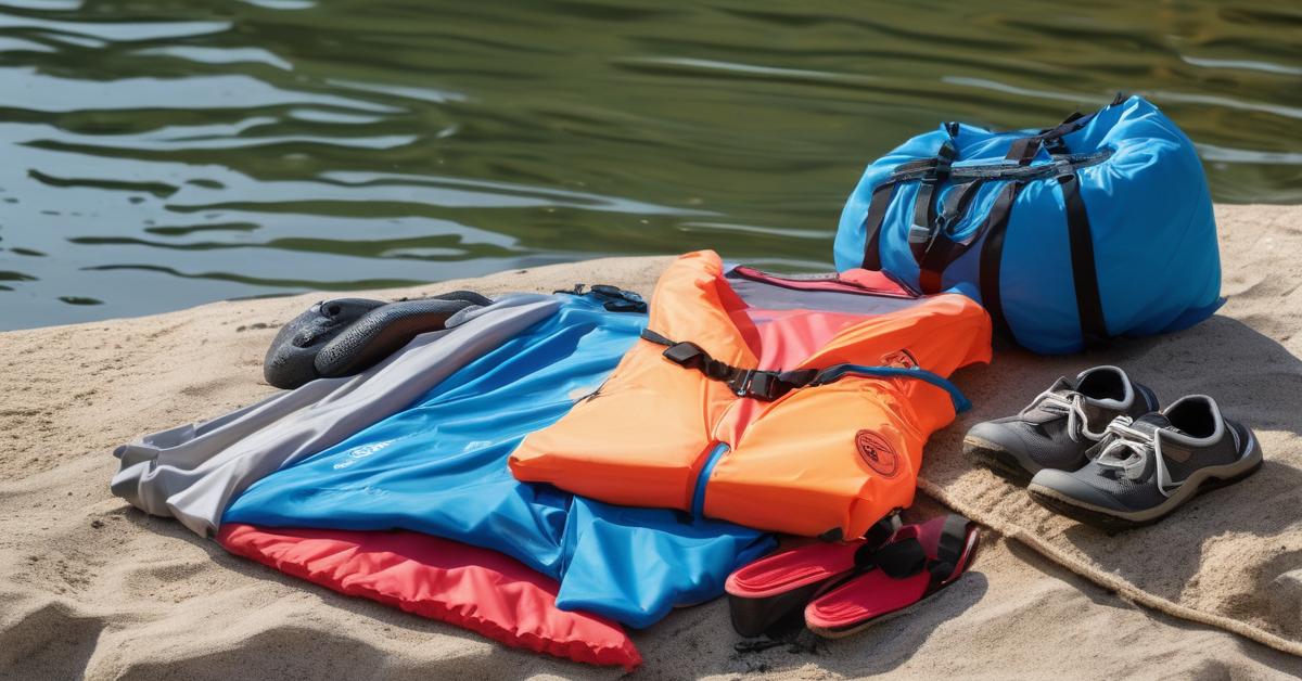 spływ kajakowy jak się ubrać