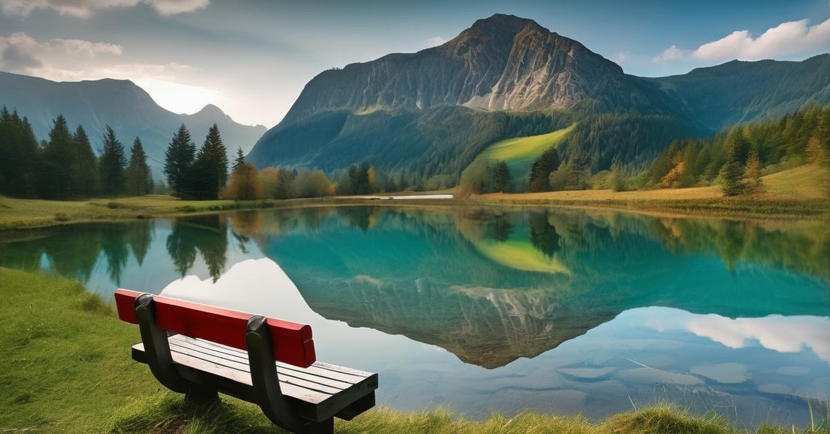 czerwona ławka tatry