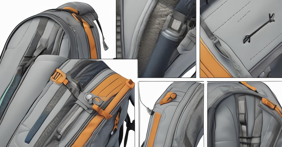 jak przypiąć kijki do plecaka