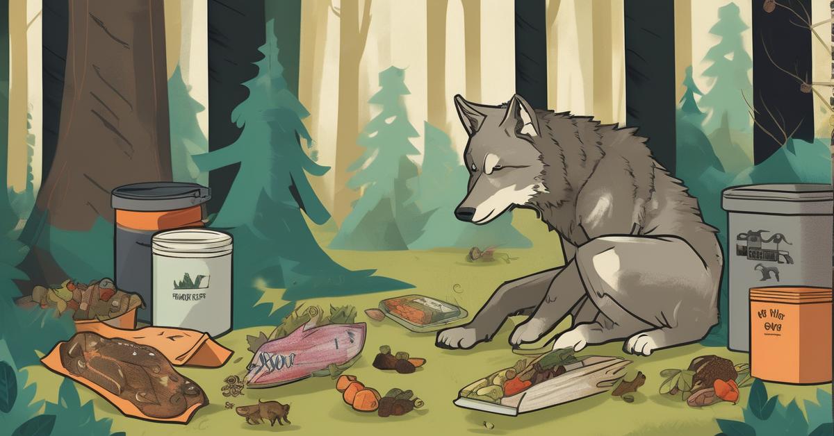 jak odstraszyć wilka w lesie