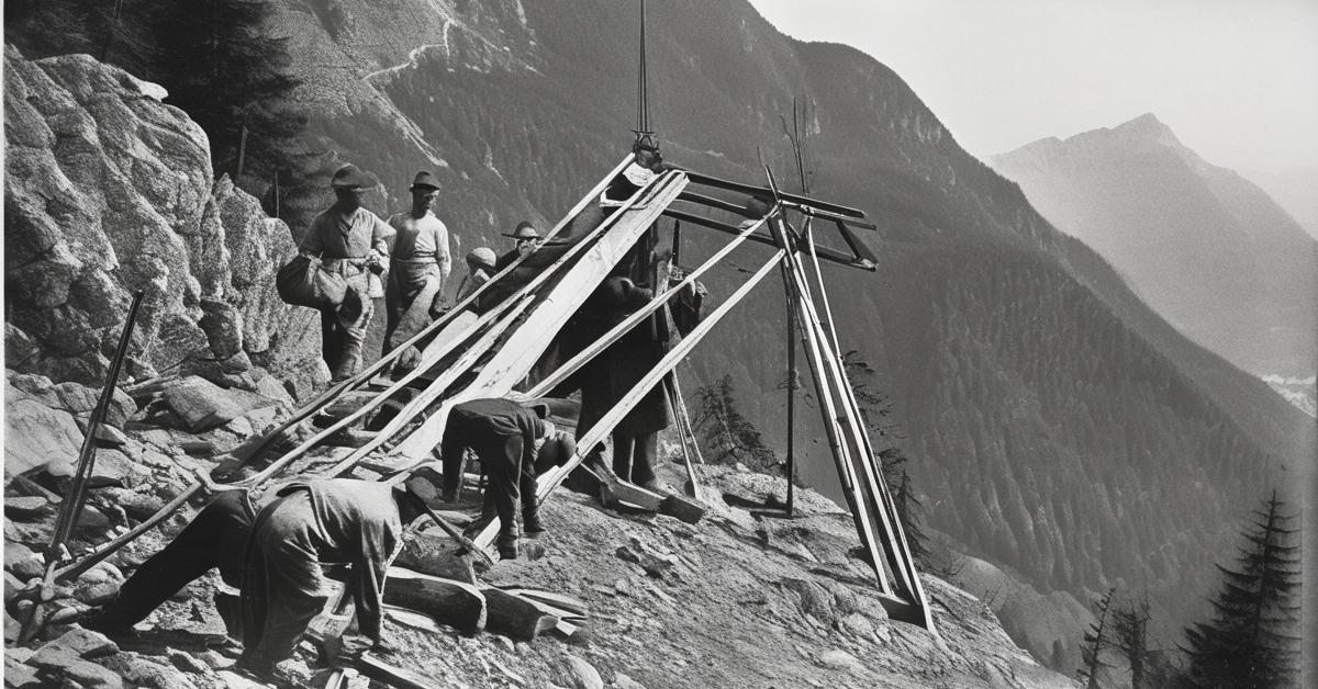 historia krzyża na giewoncie