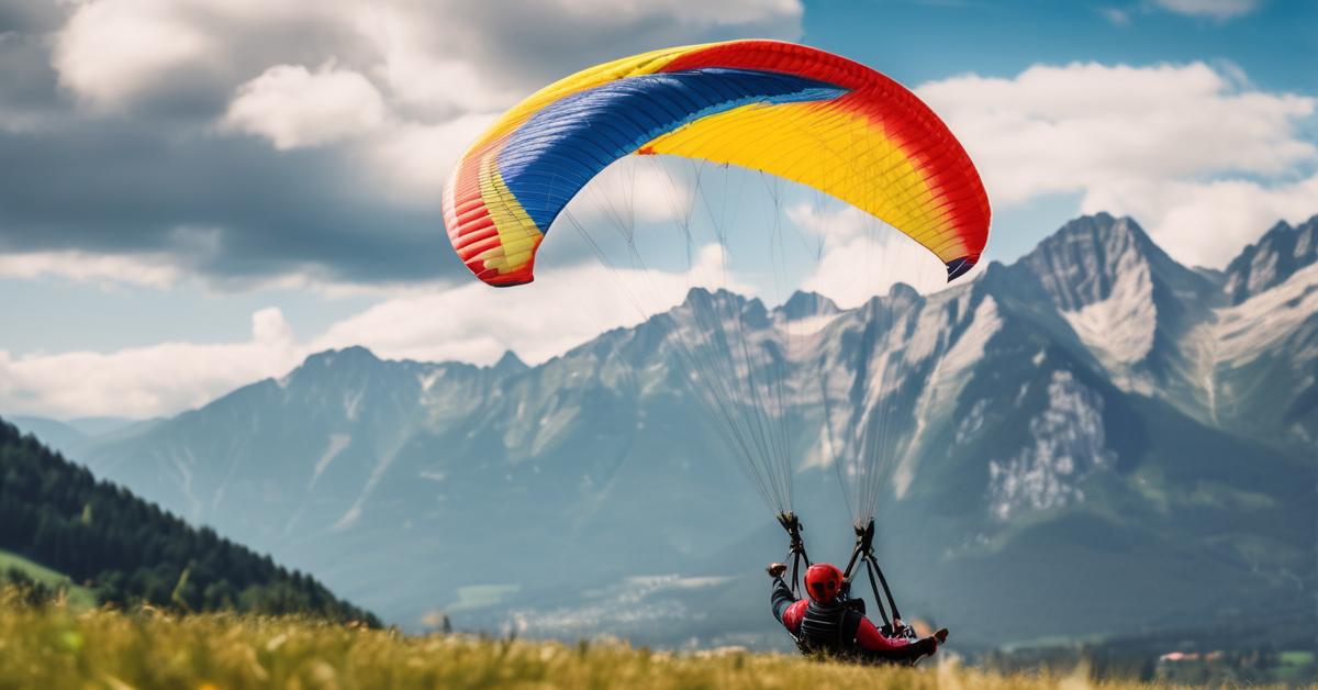 lot paralotnią nad tatrami